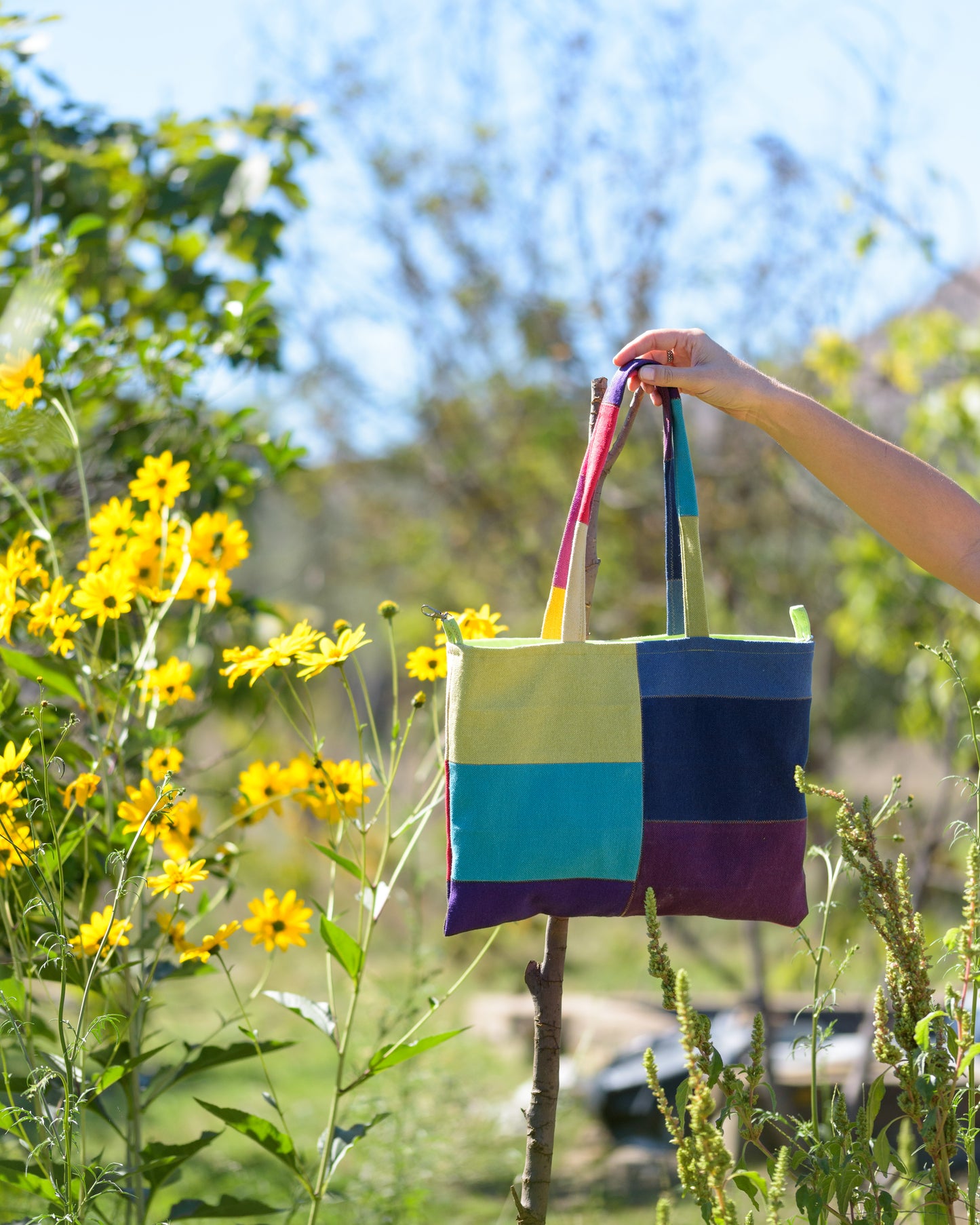 Borsa Patchwork in Cotone - Repunto